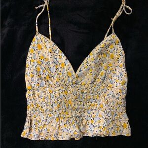 Floral Print Women's Top
